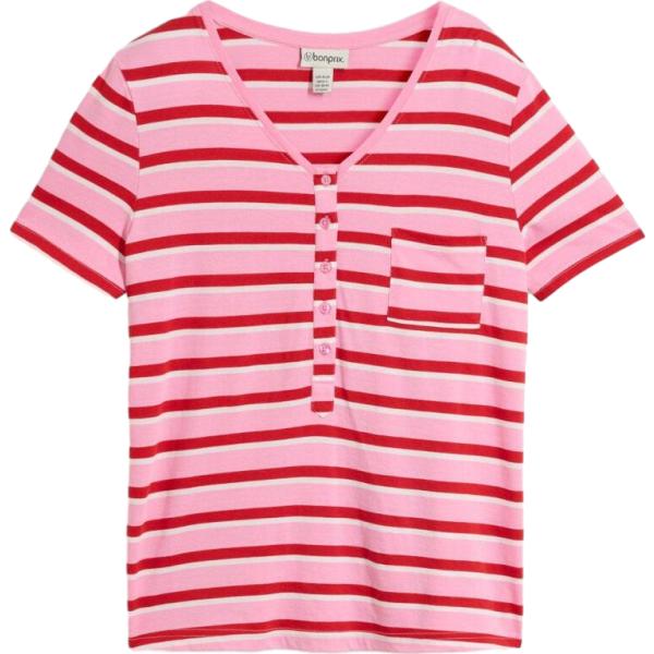 t-shirt bonprix rosa