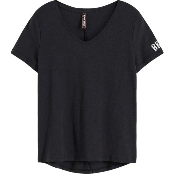 t-shirt bonprix nero con stampe