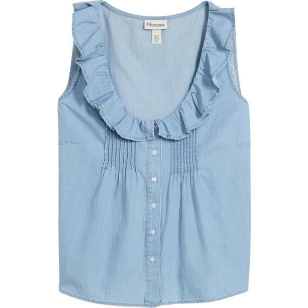 top bonprix blu