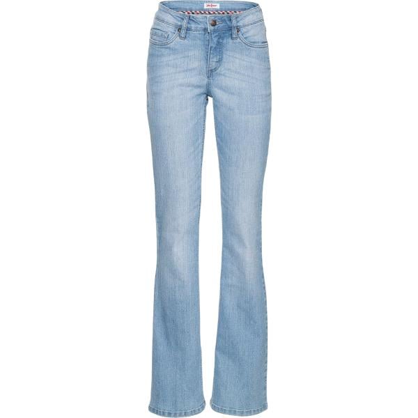 jeans bootcut bonprix blu