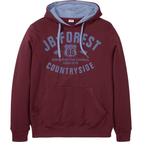 felpe con cappuccio John Baner JEANSWEAR marrone
