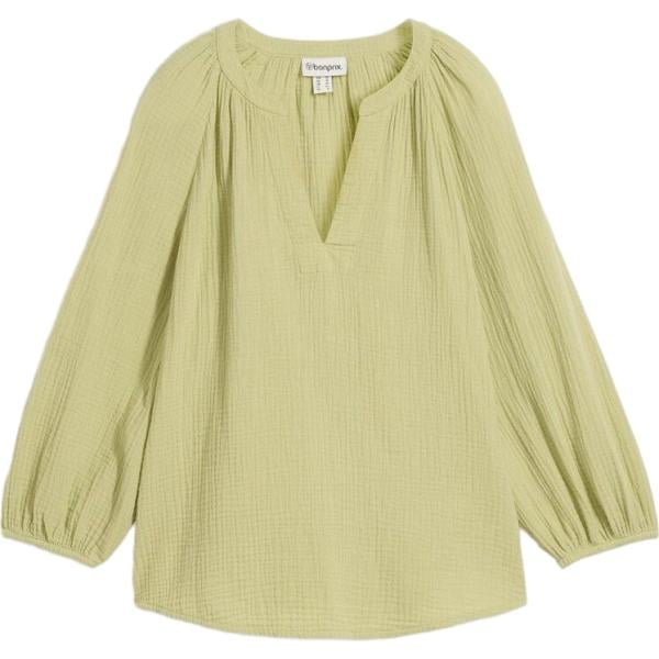 bluse bonprix marrone