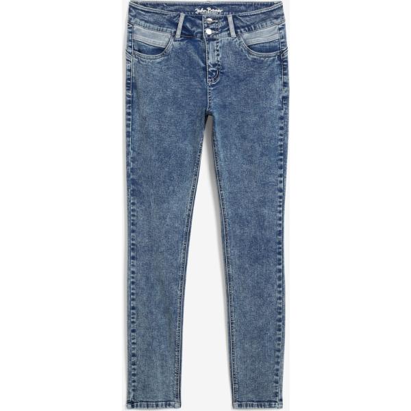 jeans skinny bonprix blu