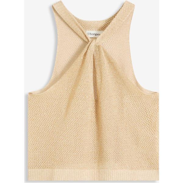 top bonprix marrone
