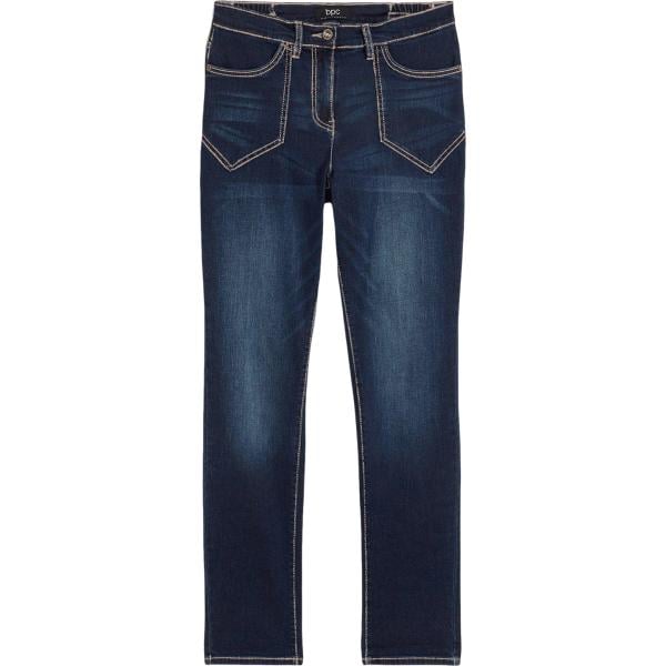 jeans dritti bonprix blu