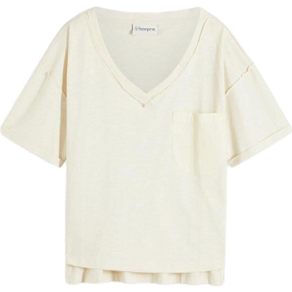 t-shirt bonprix bianco
