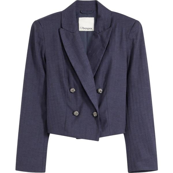 blazer bonprix blu