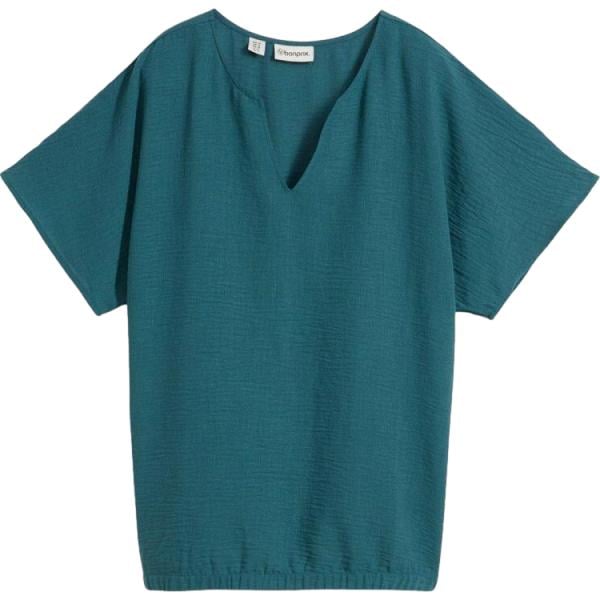bluse bonprix verde