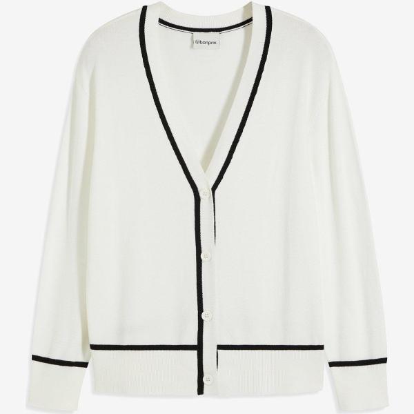 cardigans bonprix bianco