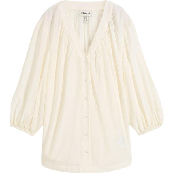camicie bonprix bianco