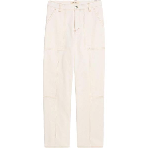 pantaloni bonprix bianco