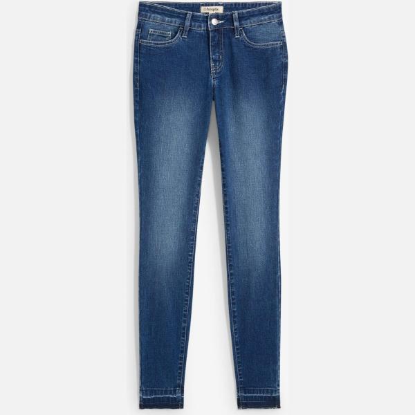 jeans skinny bonprix blu