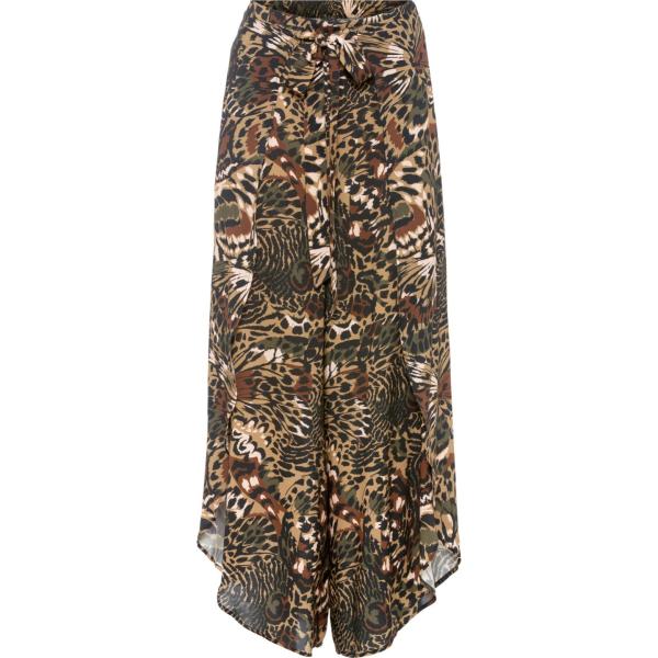 pantaloni a palazzo Rainbow marrone
