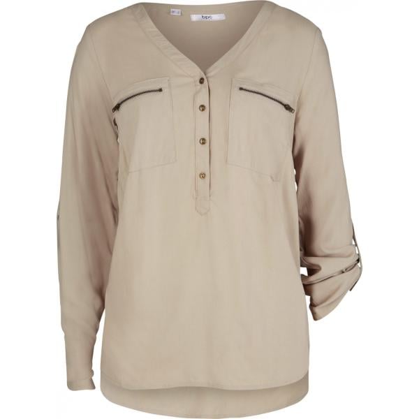 bluse Bpc bonprix collection marrone