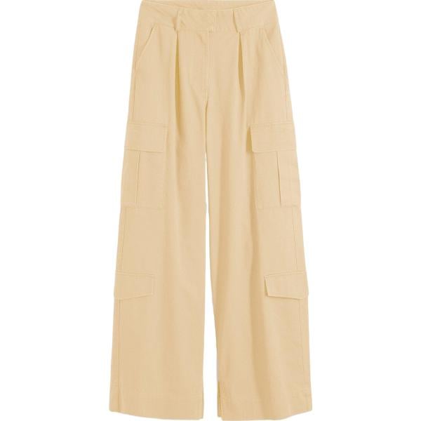 pantaloni cargo bonprix marrone