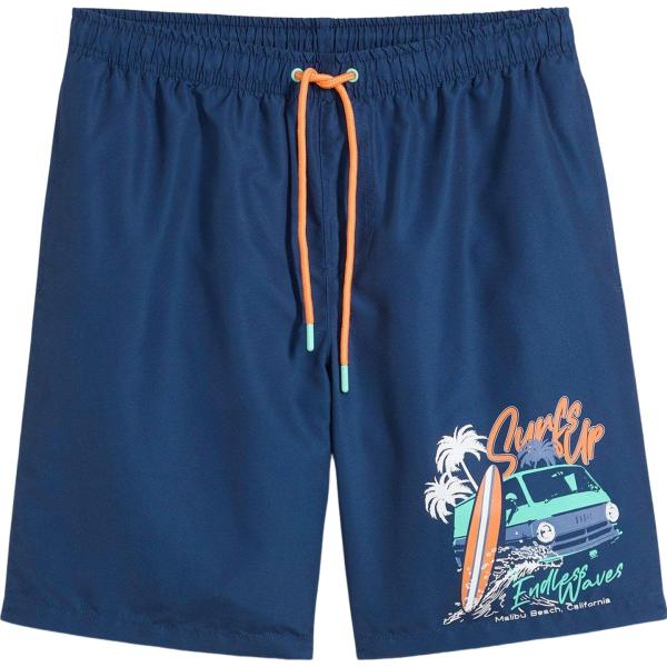 pantaloni corti bonprix blu