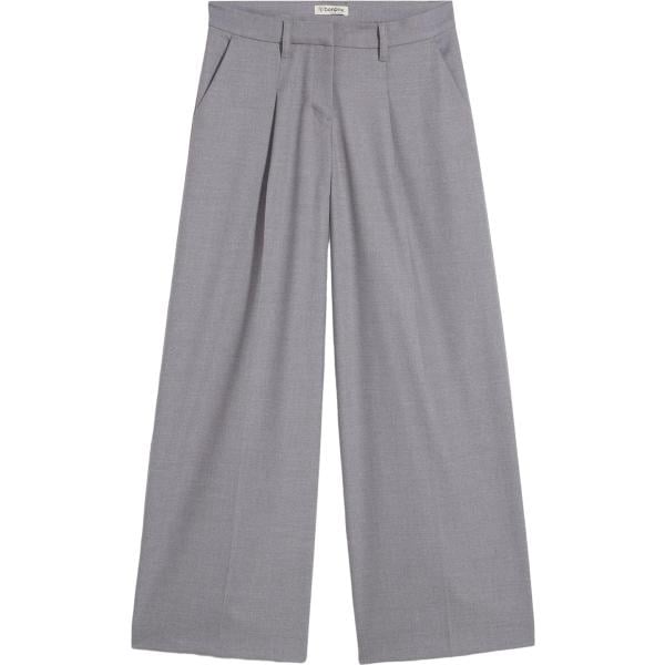 pantaloni bonprix grigio