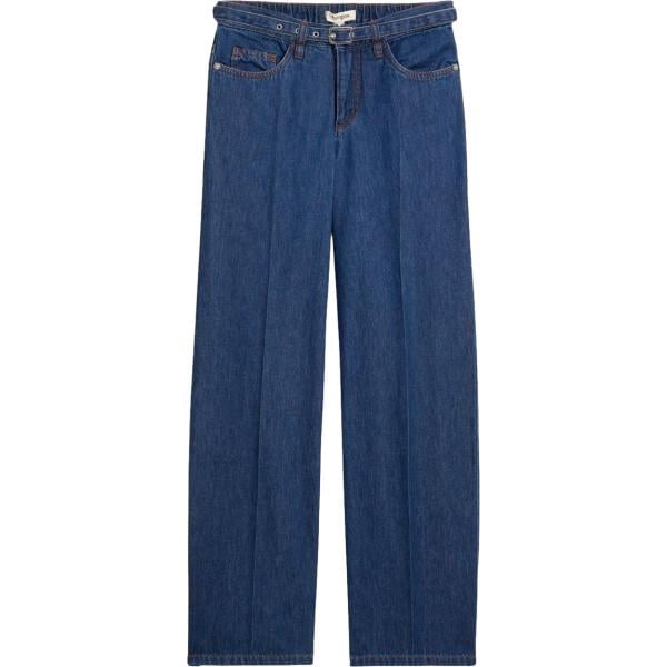 jeans dritti bonprix blu