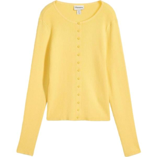 cardigans bonprix giallo