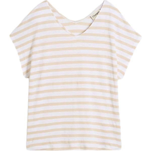 t-shirt bonprix marrone