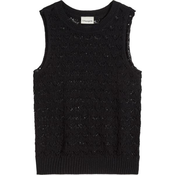 top bonprix nero