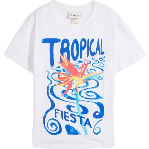 t-shirt bonprix bianco