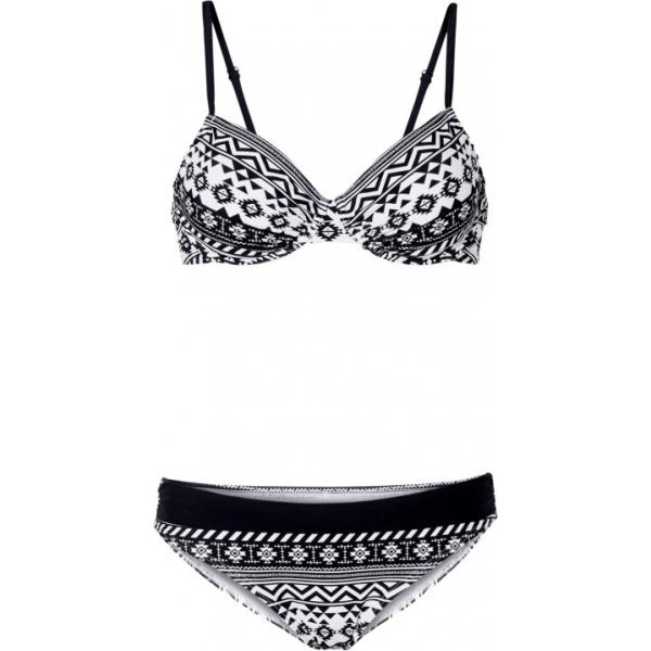 Bikini fantasia Bpc bonprix collection nero tinta unita