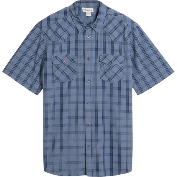 camicie a manica corta bonprix blu