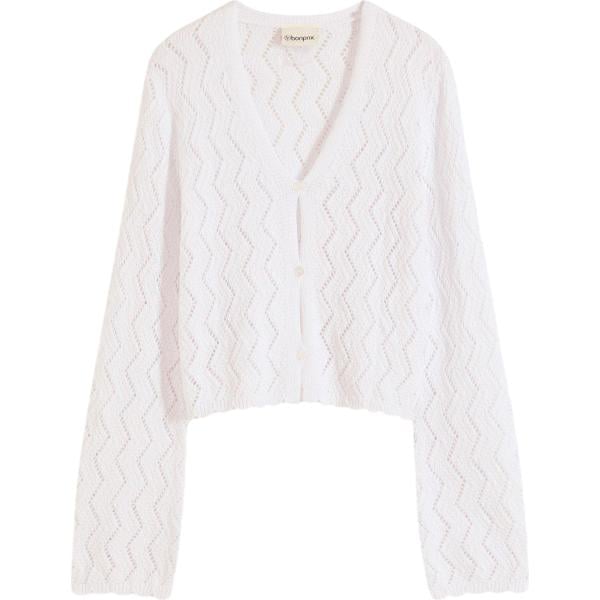 cardigans bonprix bianco