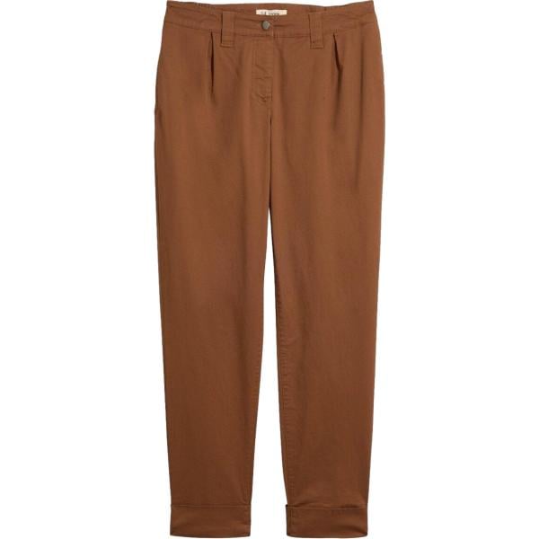 Pantalone chino da donna in marrone scuro bonprix bonprix
