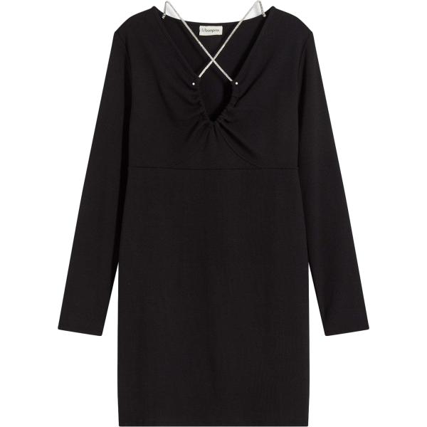 vestiti corti bonprix nero