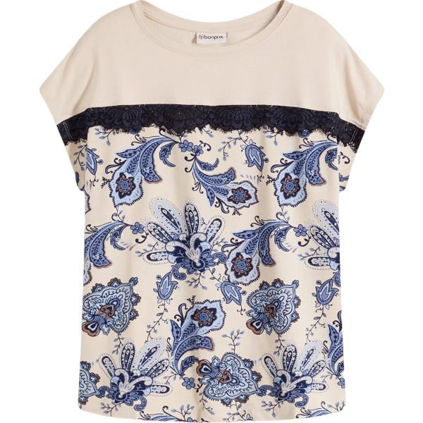 t-shirt bonprix bianco