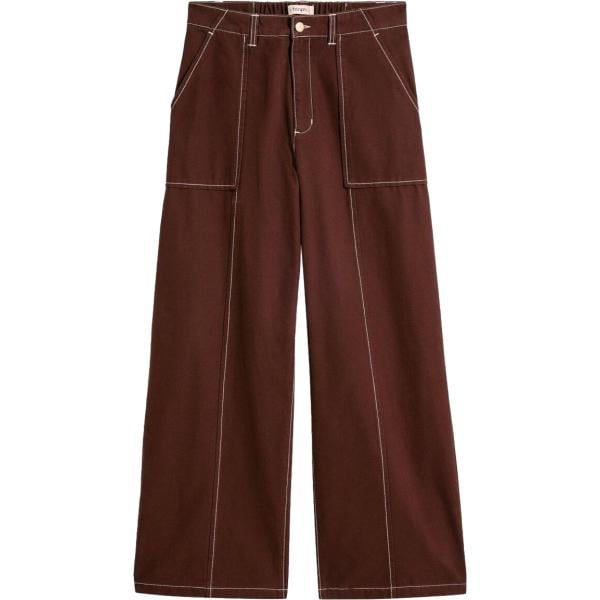 pantaloni bonprix marrone