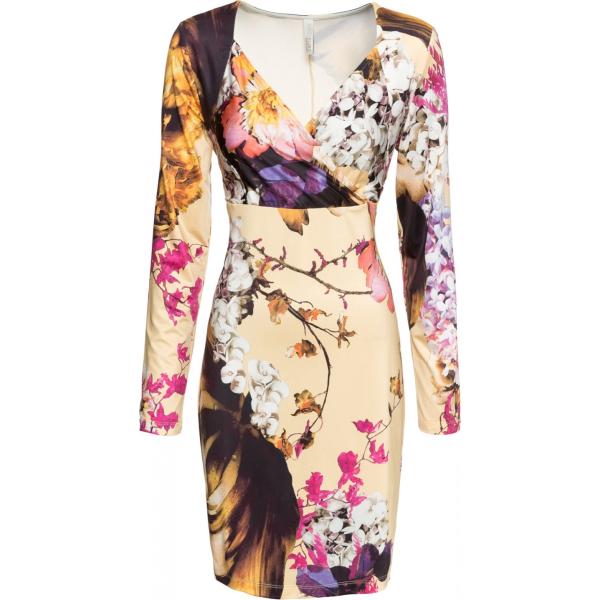 maglione BODYFLIRT boutique giallo a fiori