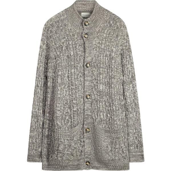 Cardigan da uomo in grigio scuro bonprix bonprix