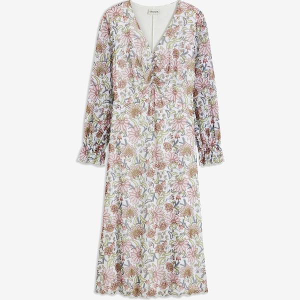 vestiti midi/longuette bonprix bianco