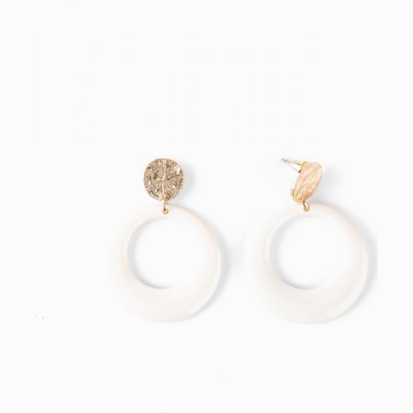orecchini Bpc bonprix collection bianco