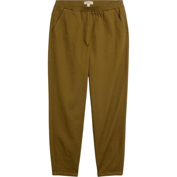 Pantaloni da donna in marrone scuro bonprix