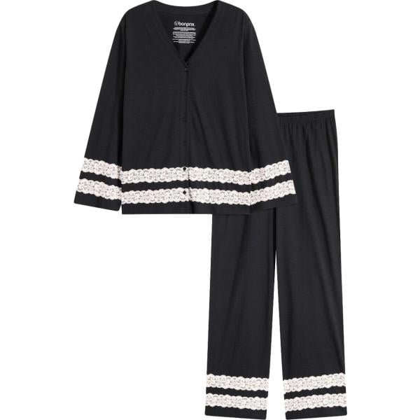 pigiama bonprix nero