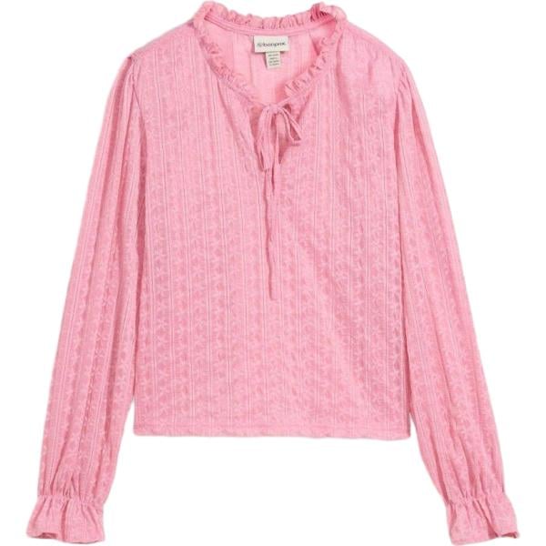 bluse bonprix rosa