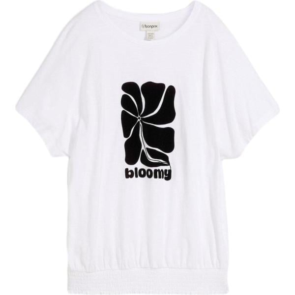 t-shirt bonprix bianco