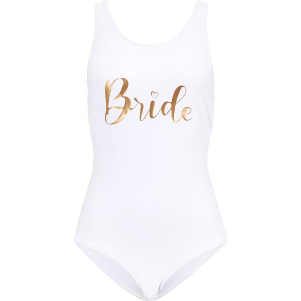 costumi interi Rainbow bianco con stampe