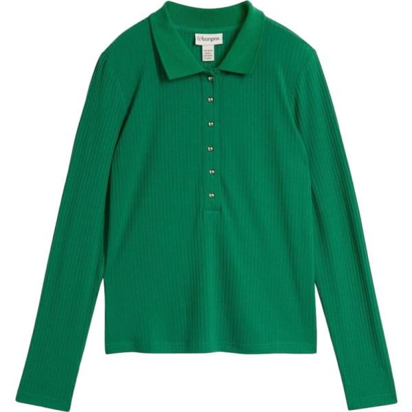 Polo da donna in verde scuro bonprix bonprix