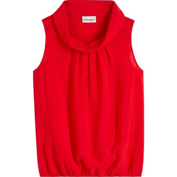 top bonprix rosso