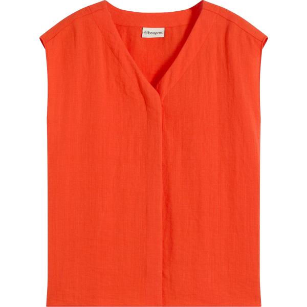 top bonprix rosso