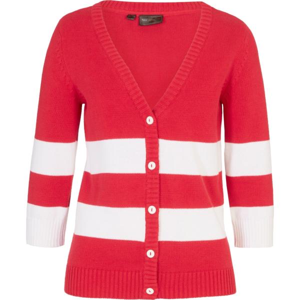 cardigans bonprix rosso a righe