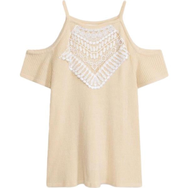 top bonprix marrone