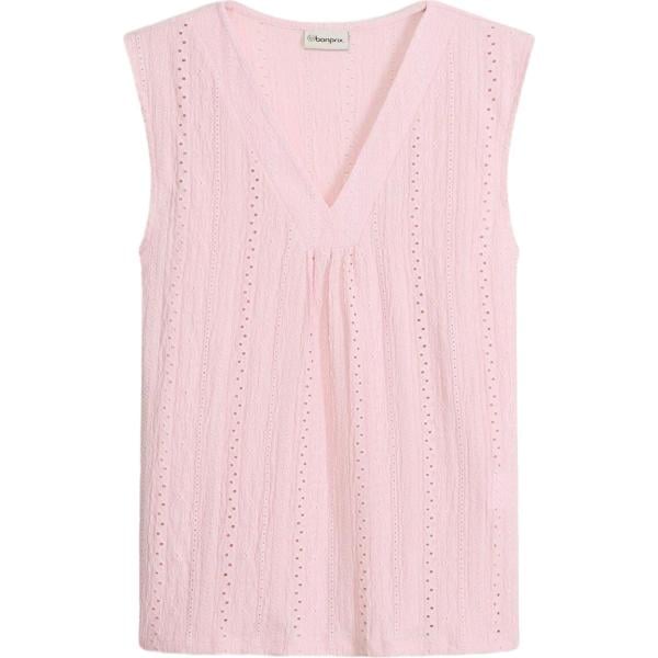 top bonprix rosa