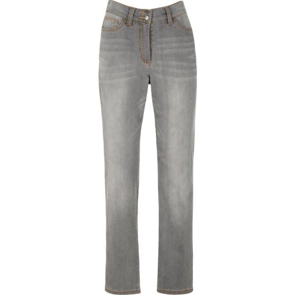 jeans dritti bonprix grigio