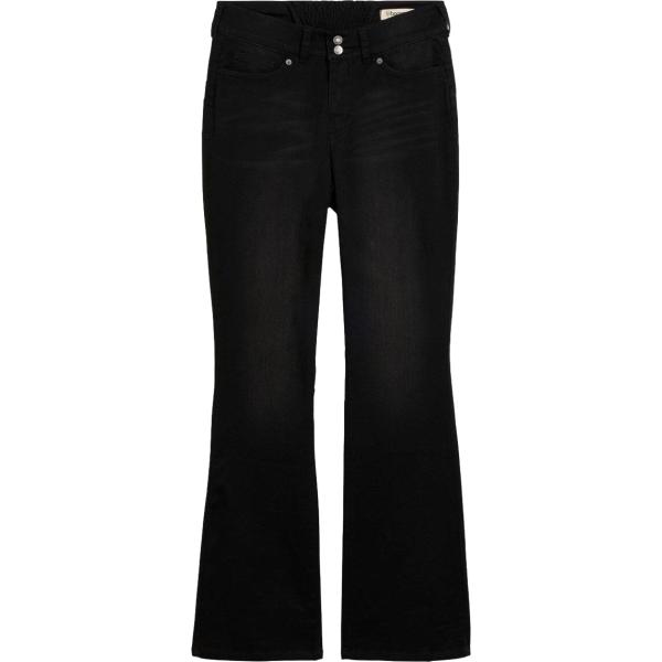 jeans bootcut bonprix nero
